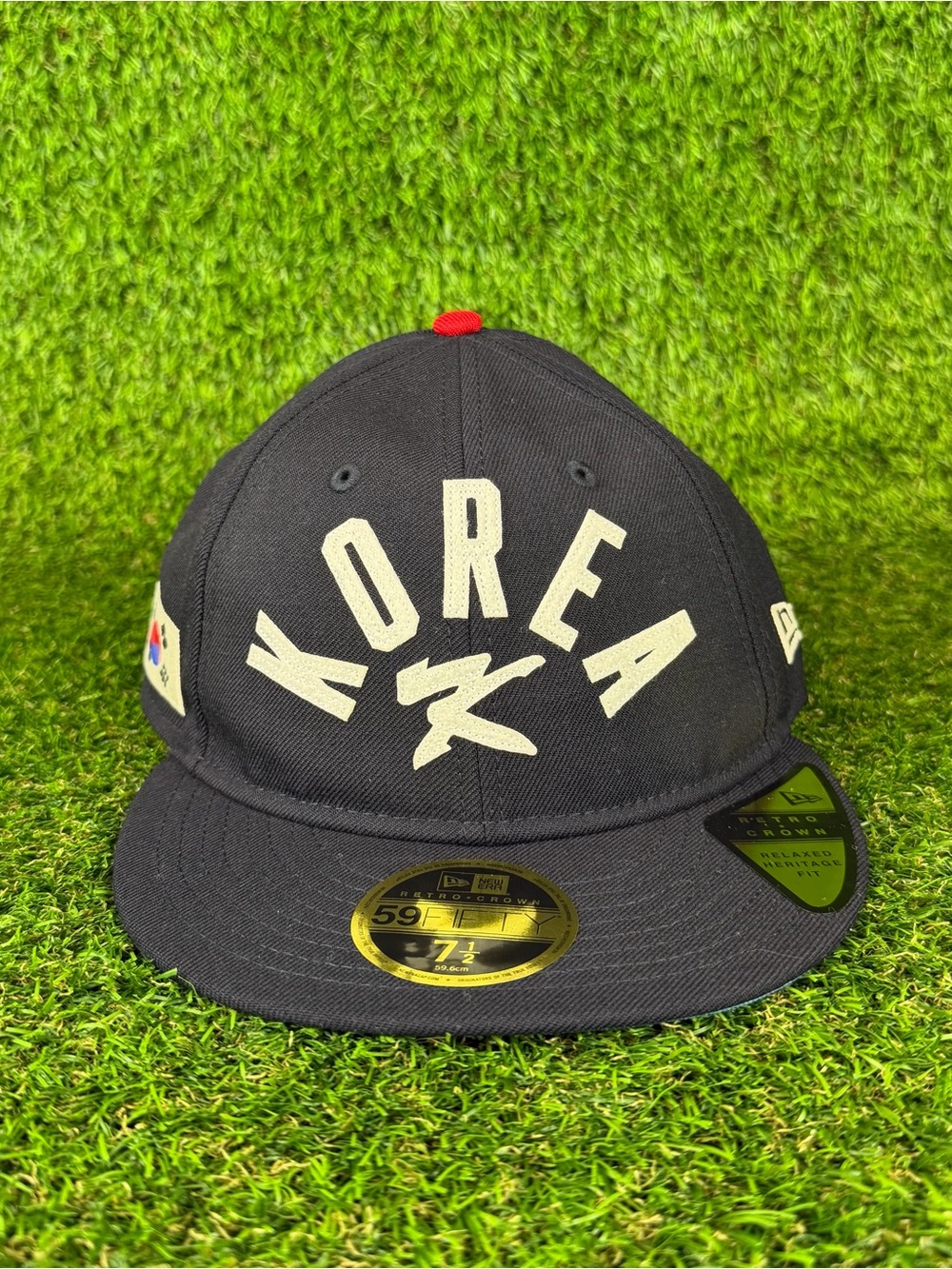 New Era 59FIFTY Team Korea 2026 WBC Retro Crown Heritage Hat Cap Men’s 7 1/2 NWT